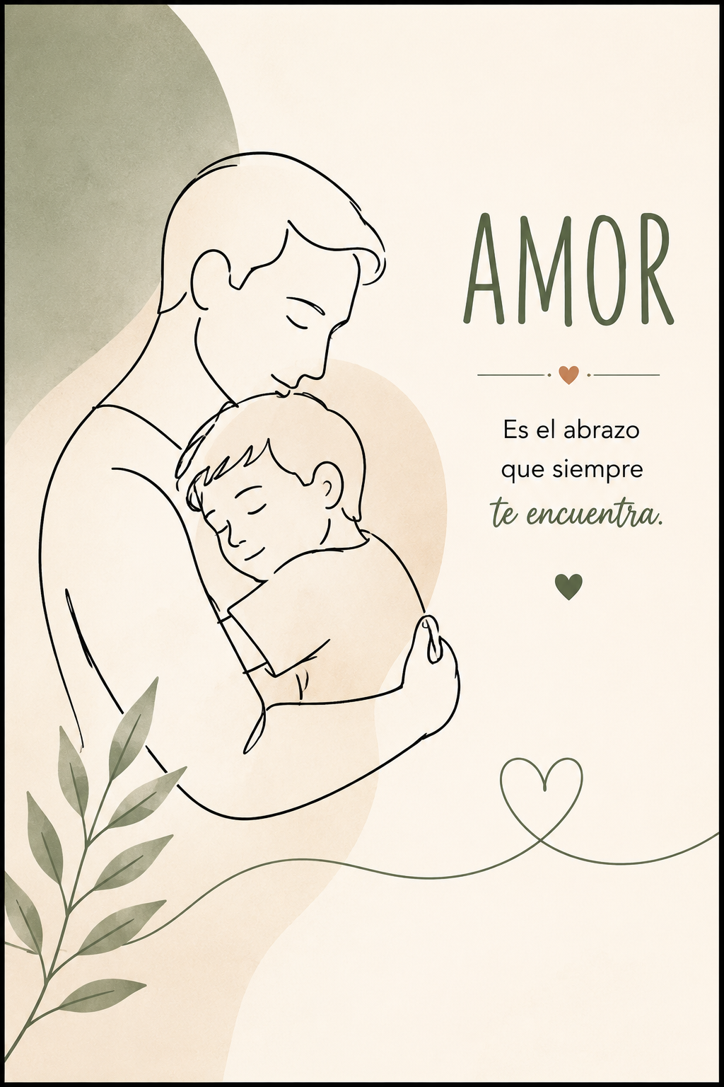Poster Amor Padre e Hijo