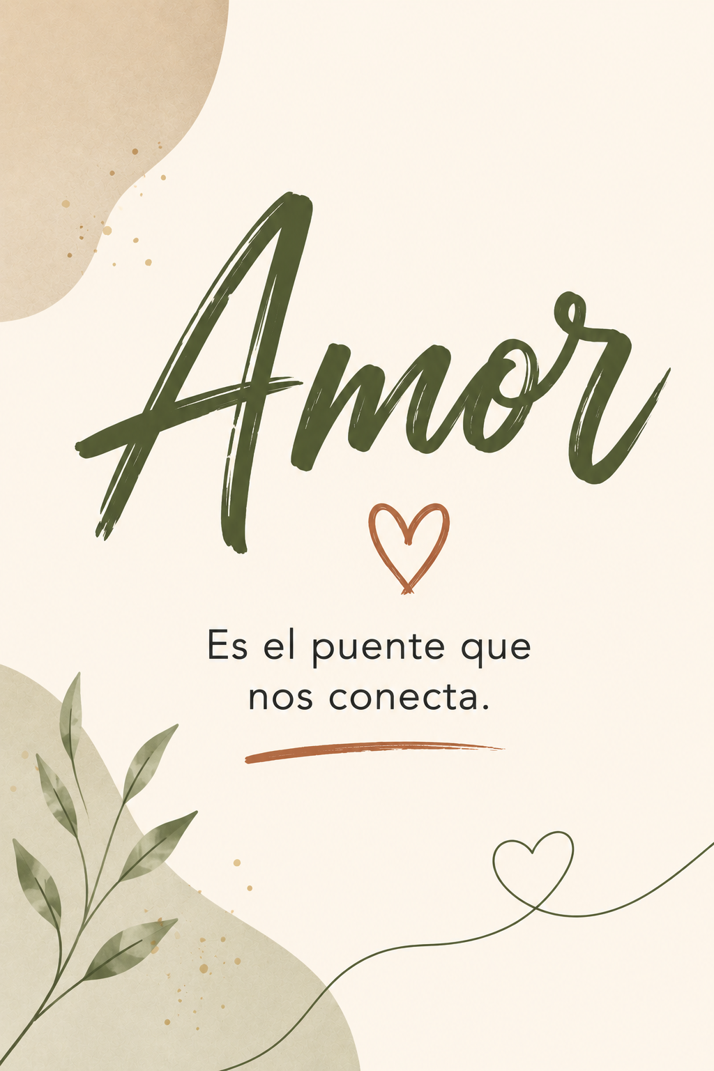 Poster Amor Botánico