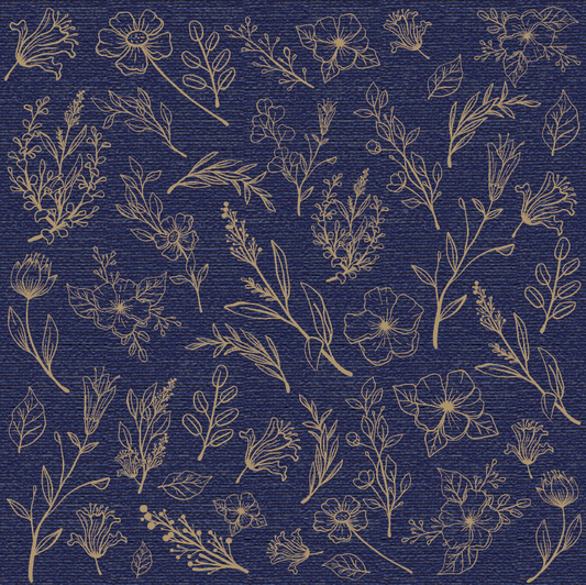 Botanica Gold - Dekomuro 35x35 cm Pack 6 unidades