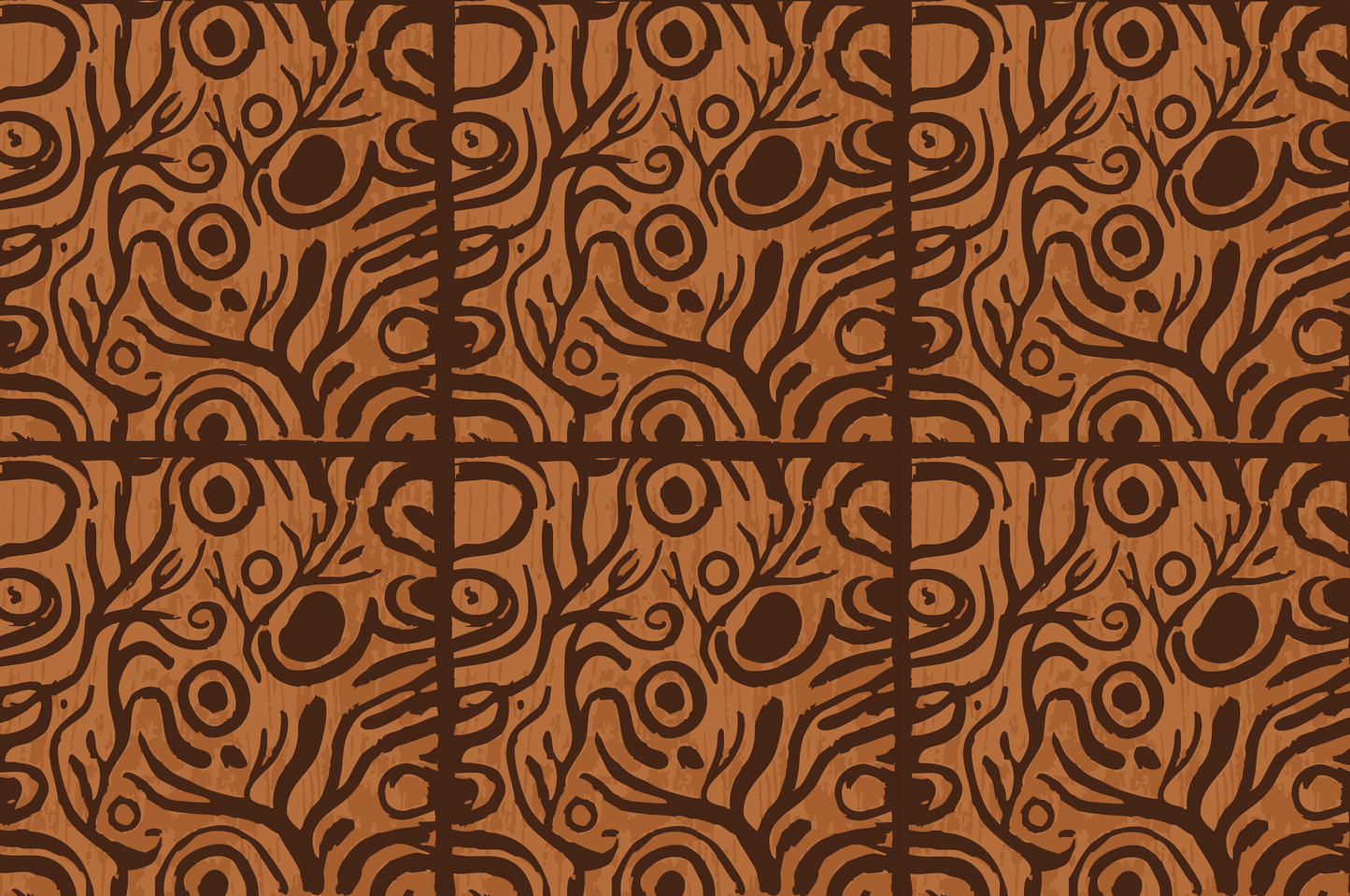 Bali Terracota - Dekomuro 35x35 cm Pack 6 unidades