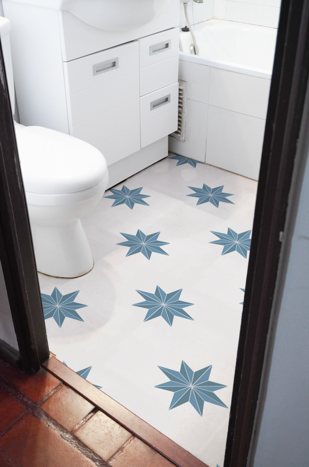 Baldosas 33x33 MALTA CELESTE - Pack 6 unidades