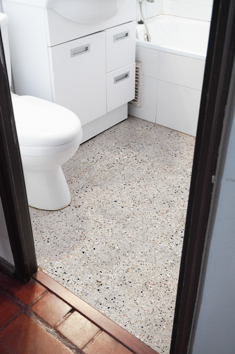 Baldosas autoadhesivas 35x35 TERRAZO CEMENTO - Pack 6 unidades