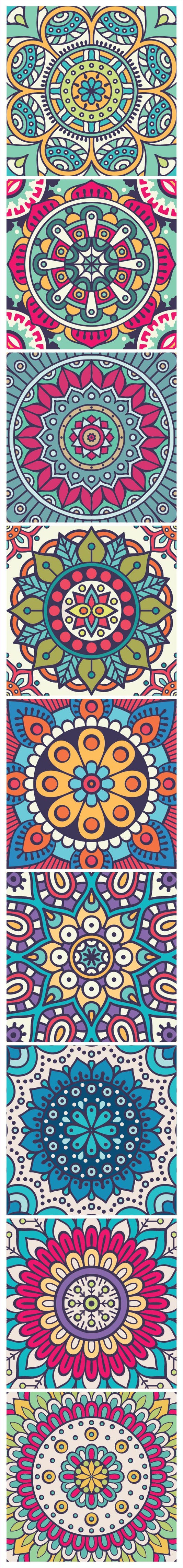 Cenefas MANDALA - Pack 6 unidades
