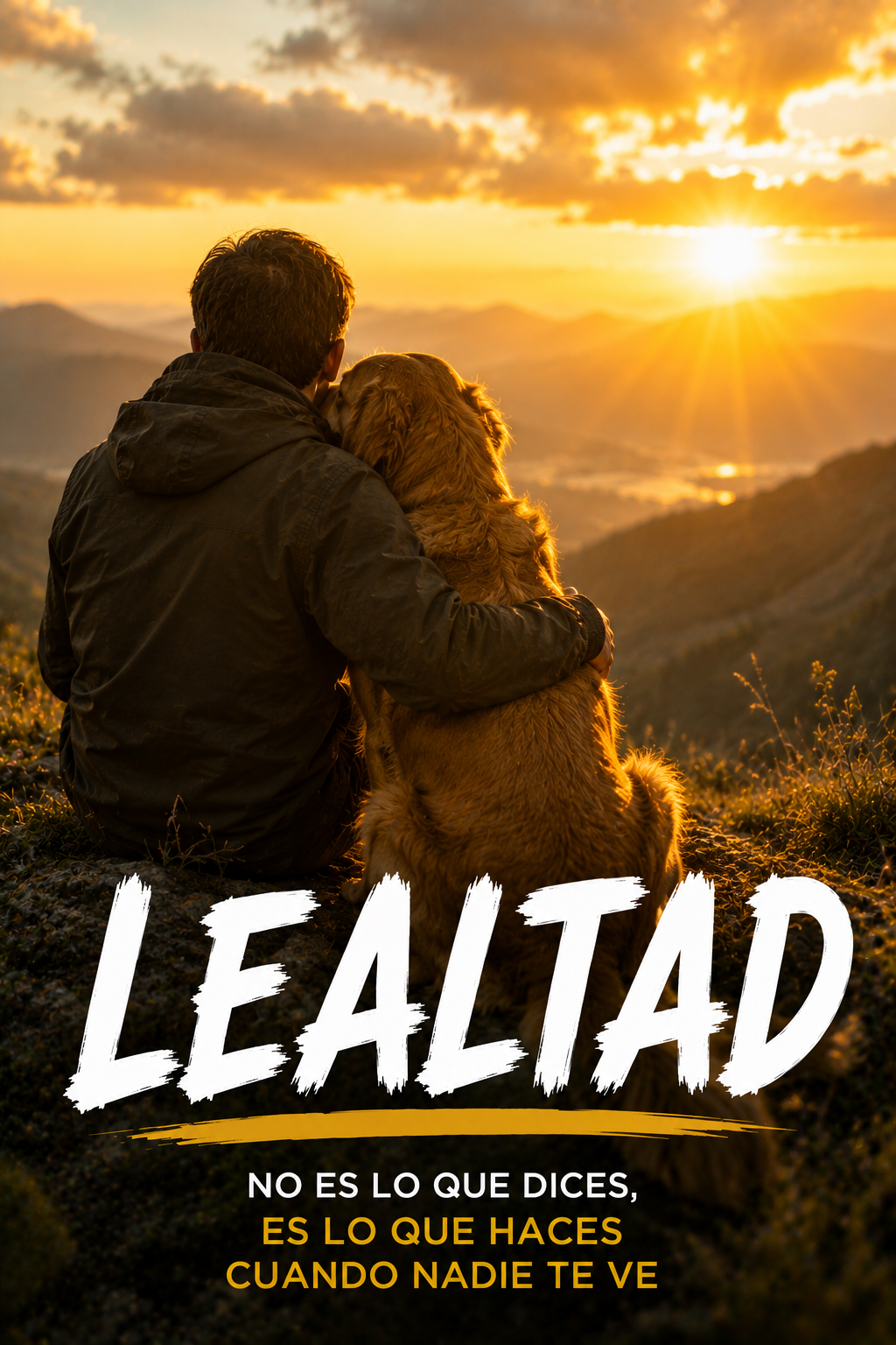 Poster Lealtad Perro