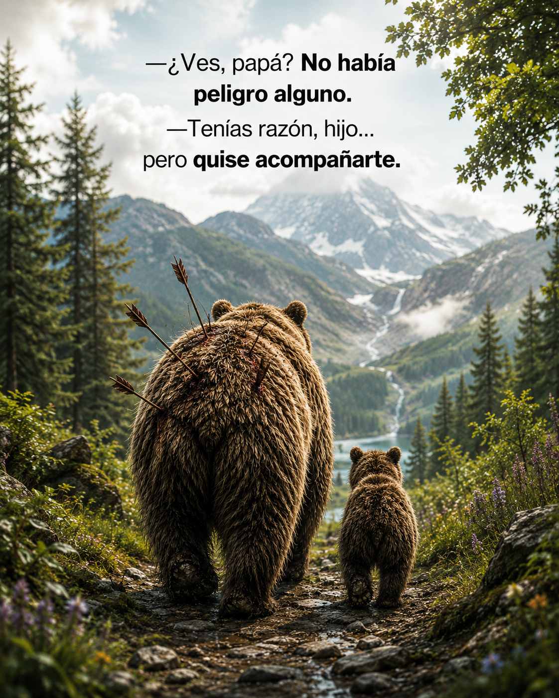Poster Papá Oso