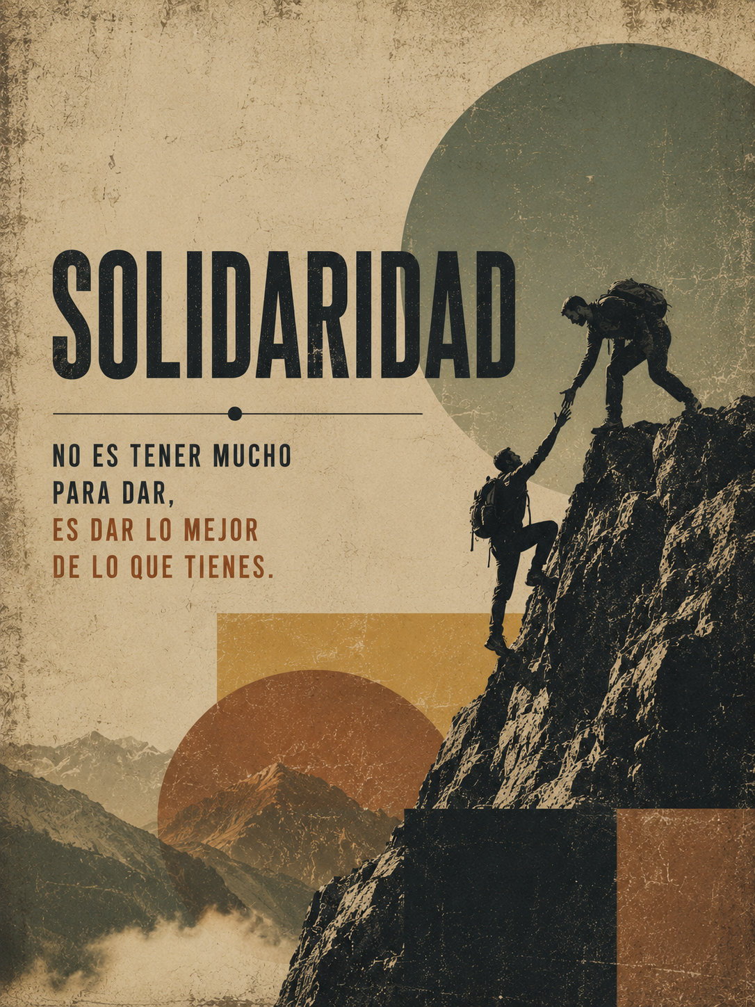 Poster Solidaridad