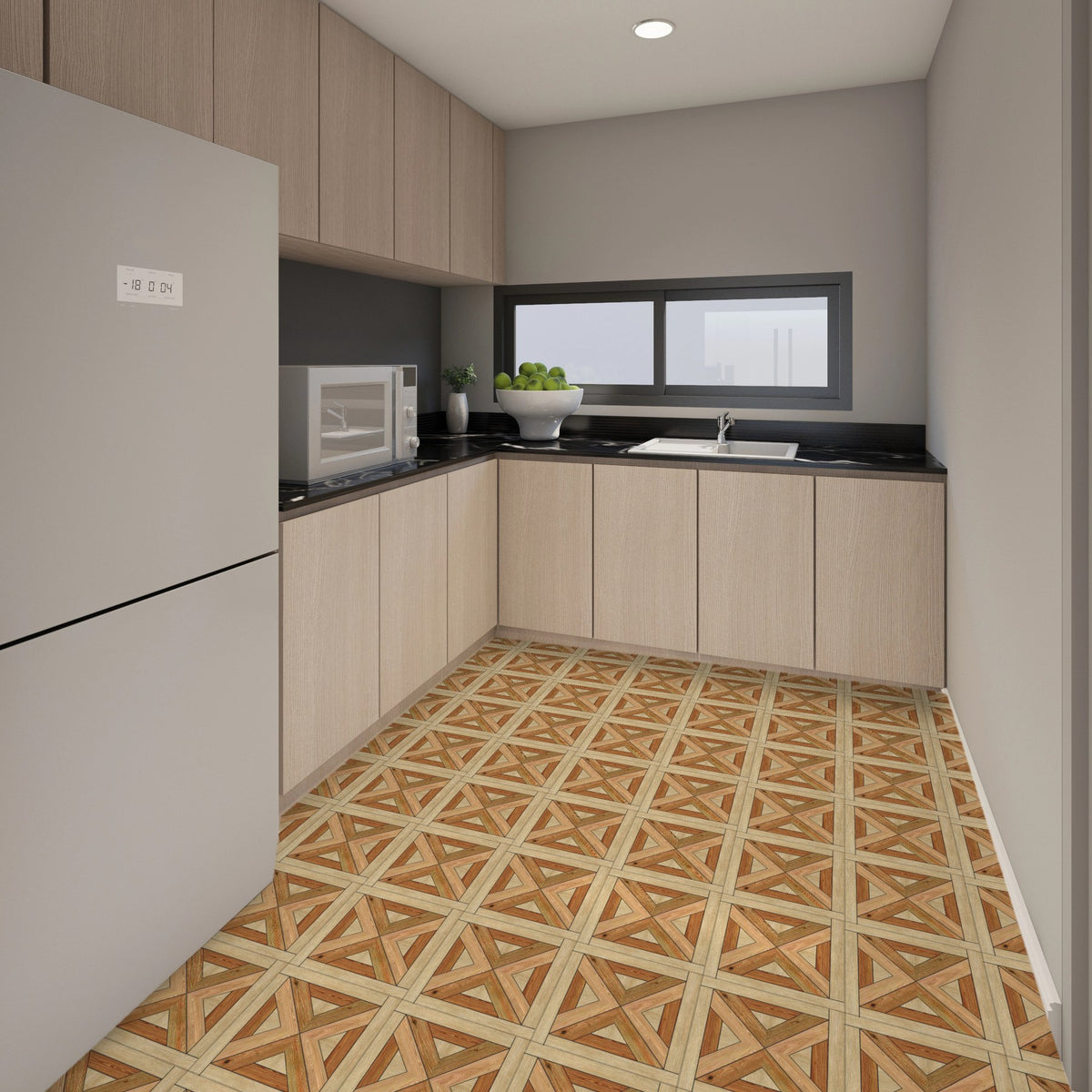 Baldosas 33x33 ROBLE - Pack 6 unidades