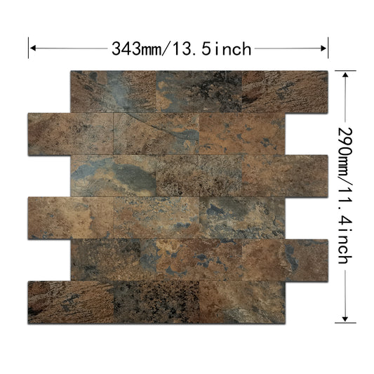 Mosaiko 3D Brick Oxido 4,0mm
