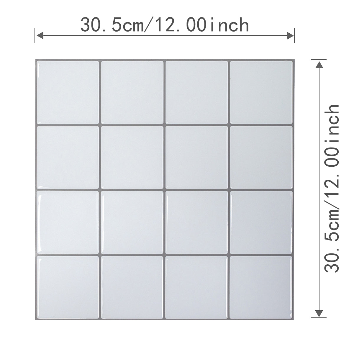 Cuadros Blanco 16 1,2 mm