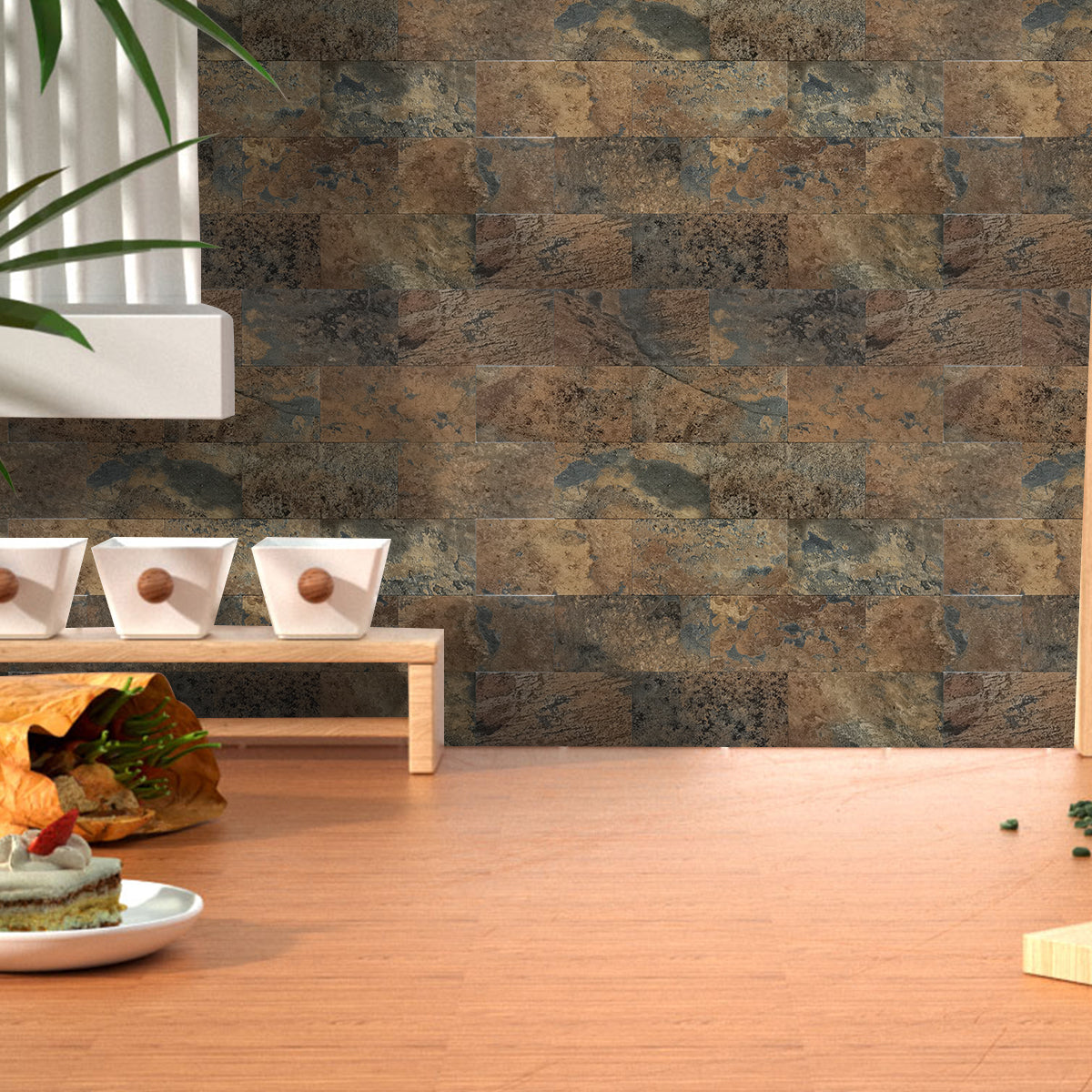 Mosaiko 3D Brick Oxido 4,0mm