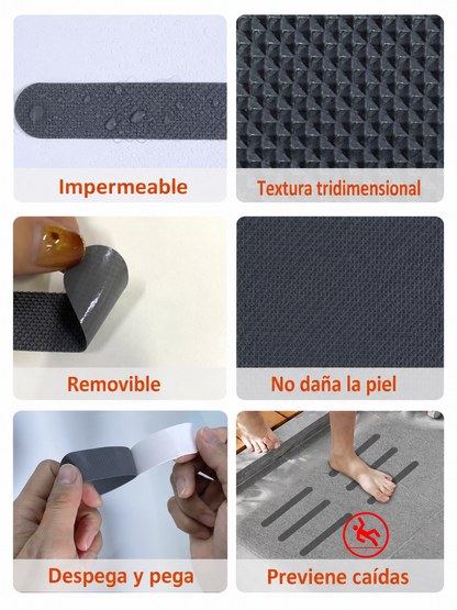 Cintas Antideslizantes Gris