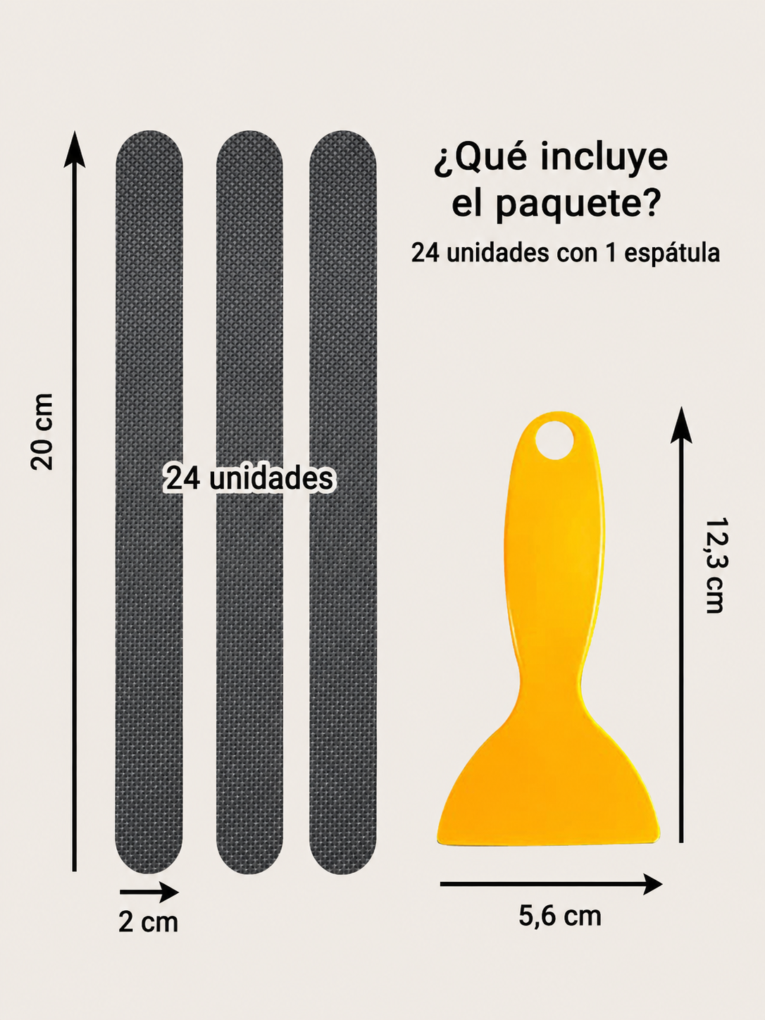 Cintas Antideslizantes Gris