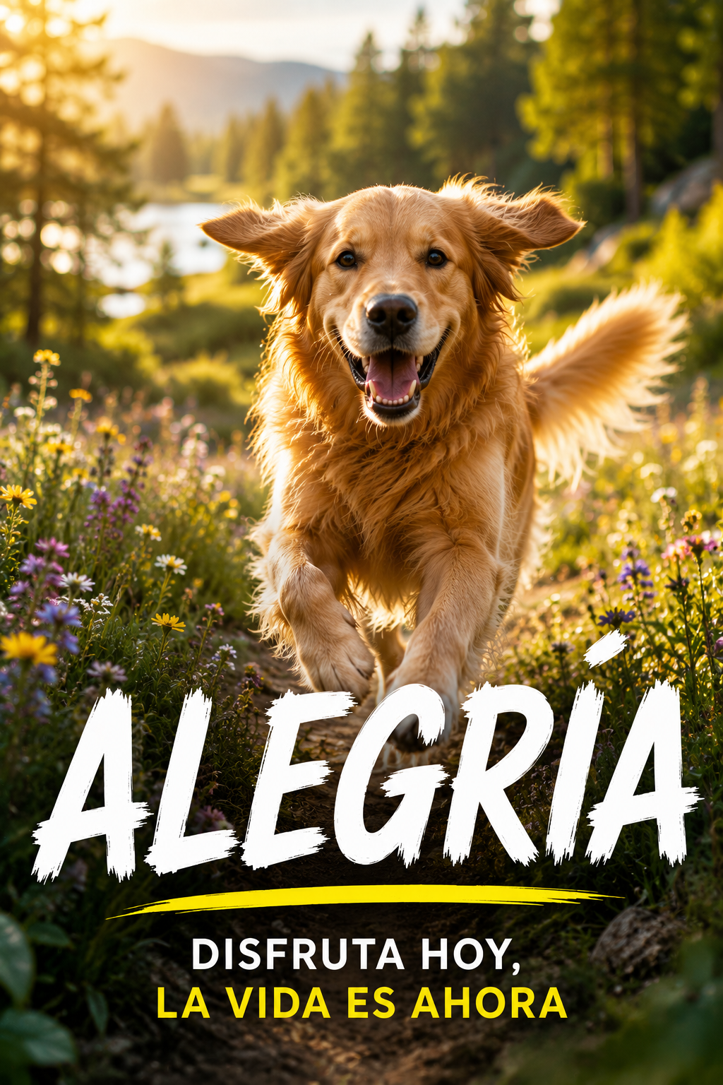 Poster Alegría Perro