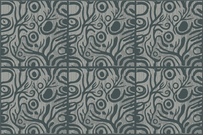 Bali Gris - Dekomuro 35x35 cm Pack 6 unidades