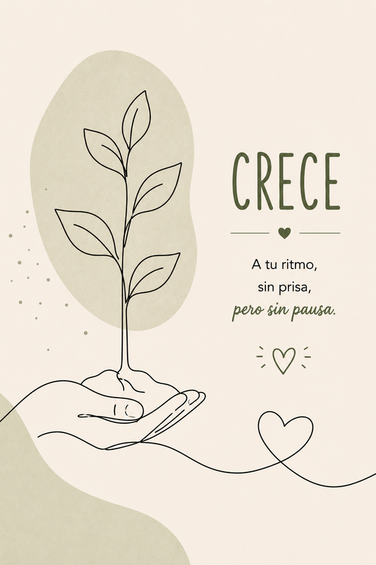 Poster Crece