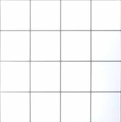 Cuadros Blanco 16 1,2 mm