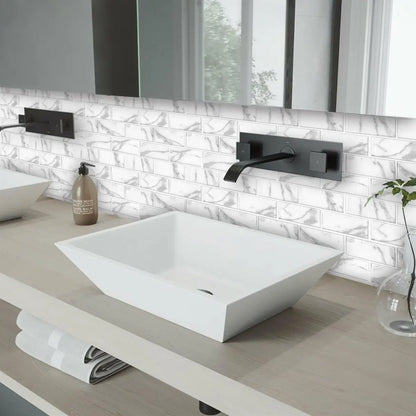Mosaiko 3D Brick Calacata Dekofix
