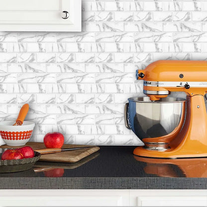 Mosaiko 3D Brick Calacata Dekofix