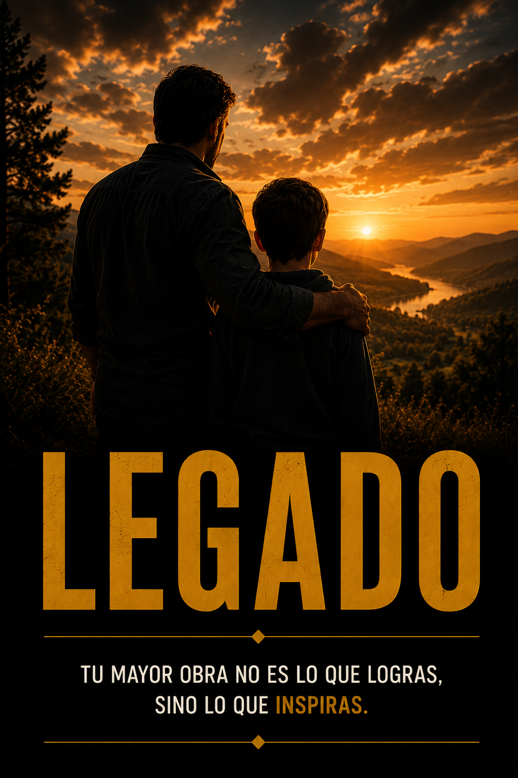 Poster Legado Padre e Hijo