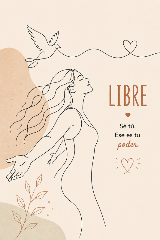 Poster Libre Mujer