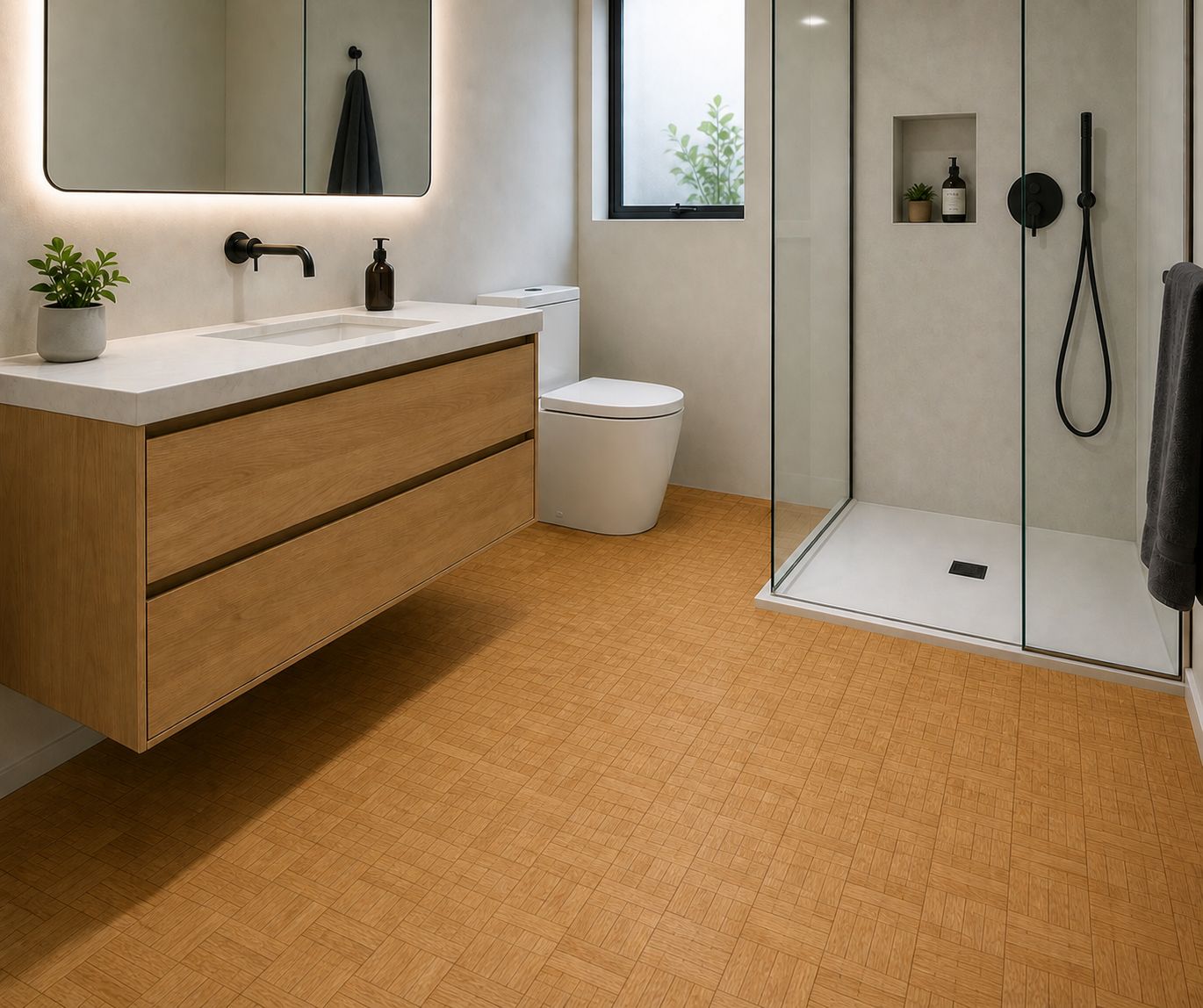 Baldosas 33x33 PARQUET - Pack 6 unidades