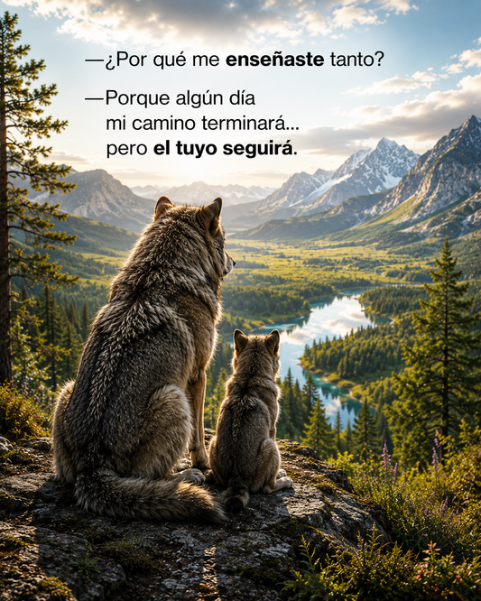 Poster Papá Lobo