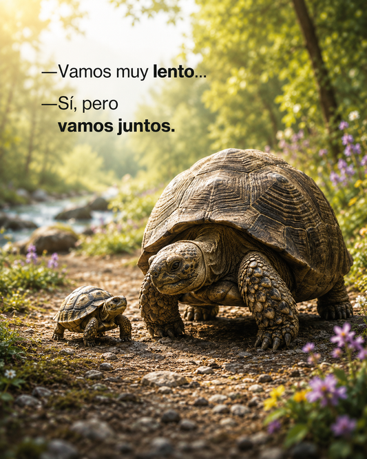 Poster Papá Tortuga
