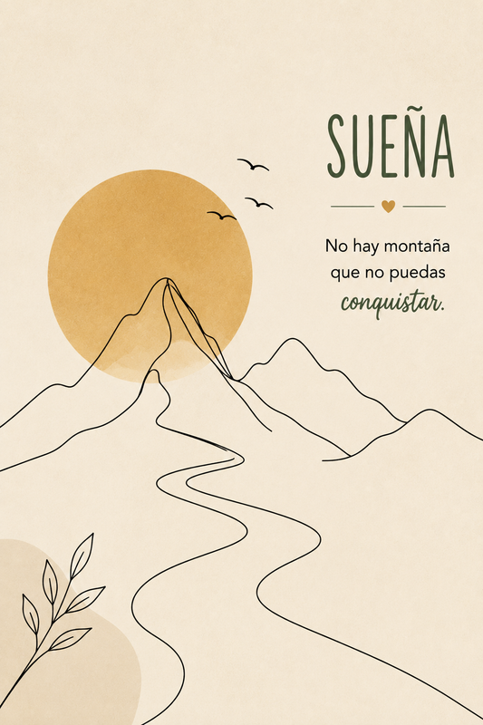 Poster Sueña Montaña