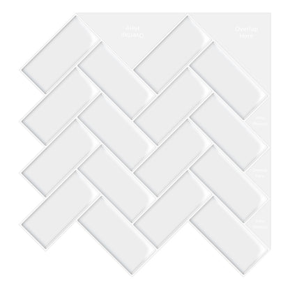 Brick Inclinado Blanco 1,2 mm