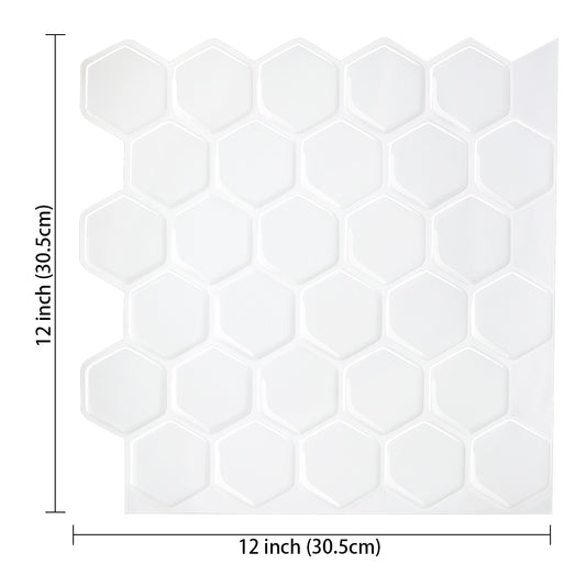 Hexágonos Blanco 1,2 mm