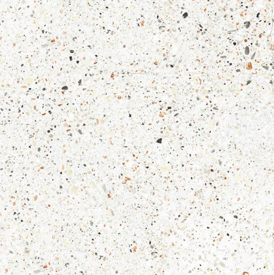 Baldosas 33X33 TERRAZO PIEDRA BLANCA - Pack 6 unidades