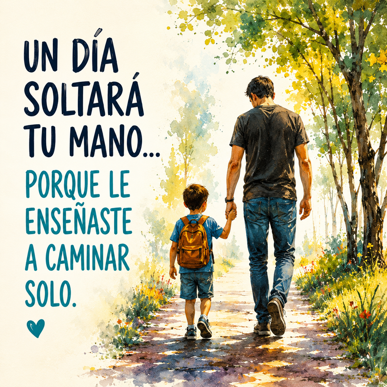 Poster Un Día Soltará Tu Mano