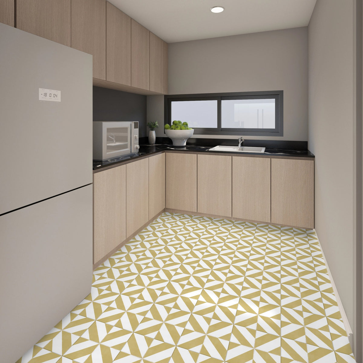Baldosas 33x33 MANHATTAN OCRE - Pack 6 unidades