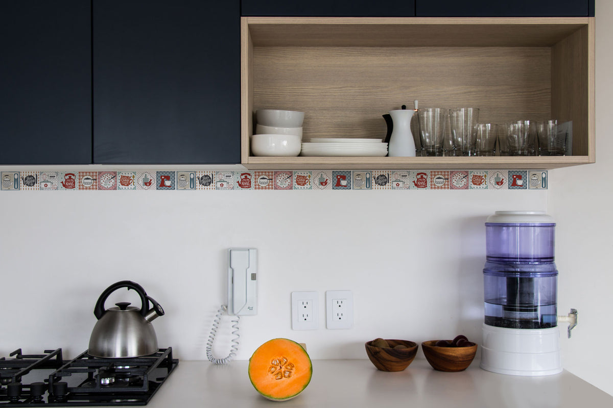 Cenefas KITCHEN - Pack 6 unidades