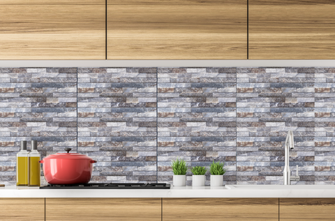 Muros 30x50 cm Greco Gris - Pack 4 unidades