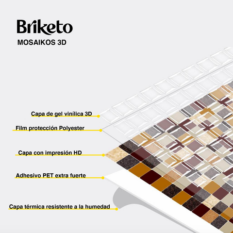 Brick Madera 1,2 mm