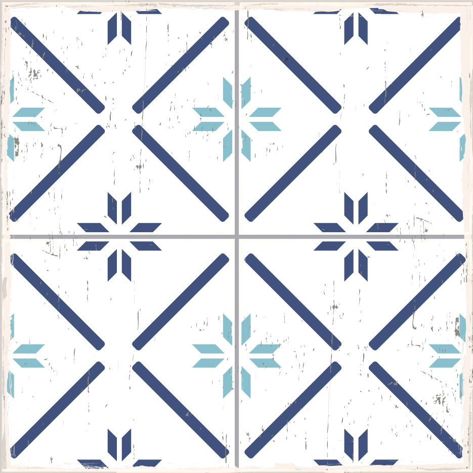 Baldosas 33x33 SIENA AZUL - Pack 6 unidades