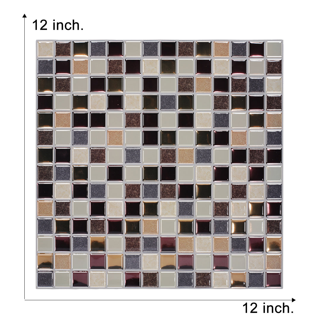 Cuadros Marrón 1,2 mm
